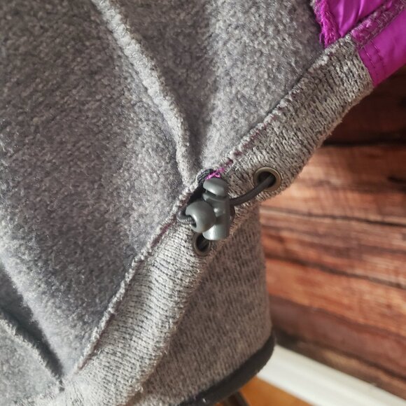 Avalanche Jacket S Hooded Full Zip Gray Magenta - Picture 7 of 11